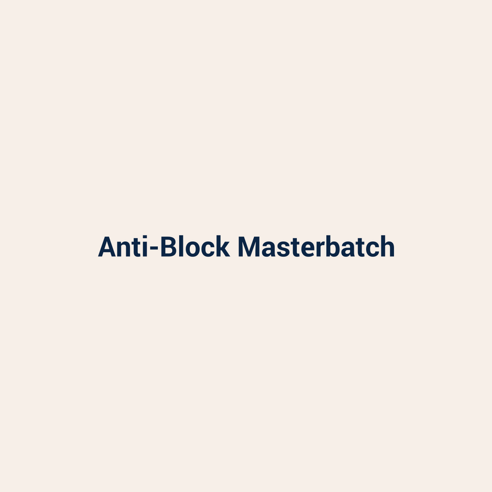 Anti-Block Masterbatch - MK Global