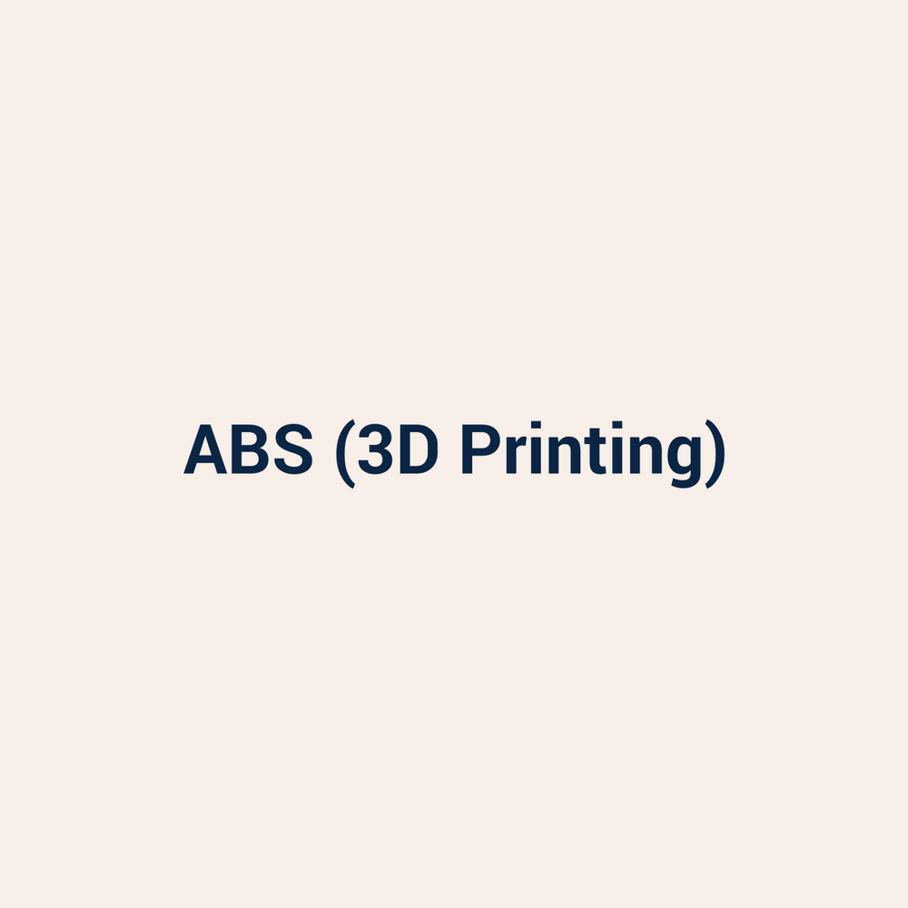 ABS (3D Printing) - MK Global